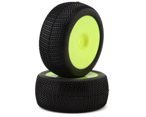 Raw Speed RC Villain 1/8 Truggy Pre-Mounted Tires (Yellow) (2) (Super Soft) Raw Speed RC Villain 1/8 Truggy Pre-Mounted Tires (Yellow) (2) (Super Soft)