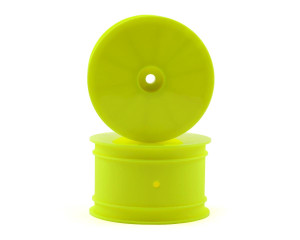Raw Speed RC 2.2" 1/10 Buggy Rear Wheels (Yellow) (2) (TLR/D216)