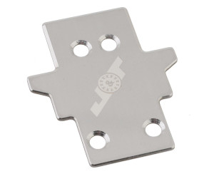 J&T Bearing Co. Tekno NB48 2.1 Stainless Rear Skid Plate J&T Bearing Co. Tekno NB48 2.1 Stainless Rear Skid Plate