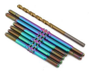 J&T Bearing Co. Tekno ET 410.2 Titanium "Milled'' XD Turnbuckles (Oil Slick) J&T Bearing Co. Tekno ET 410.2 Titanium "Milled'' XD Turnbuckles (Oil Slick)