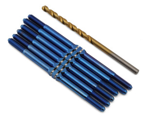 J&T Bearing Co. XRAY XT2 Titanium "Milled'' XD Turnbuckles (Blue) J&T Bearing Co. XRAY XT2 Titanium "Milled'' XD Turnbuckles (Blue)