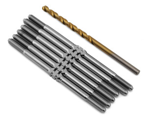 J&T Bearing Co. XRAY XT2 Titanium "Milled'' XD Turnbuckles (Natural) J&T Bearing Co. XRAY XT2 Titanium "Milled'' XD Turnbuckles (Natural)