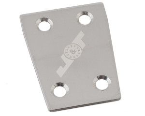J&T Bearing Co. AE RC8B4 Stainless Rear Skid Plate J&T Bearing Co. AE RC8B4 Stainless Rear Skid Plate