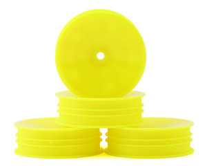 Pro-Motion 2.2" 2WD Front Slim Carpet Buggy Wheels (White) (4) Pro-Motion 2.2" 2WD Front Slim Carpet Buggy Wheels (White) (4)