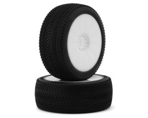 Pro-Motion Phantom 1/8 Buggy Pre-Mount Tires (White) (2) (Soft) Pro-Motion Phantom 1/8 Buggy Pre-Mount Tires (White) (2) (Soft)