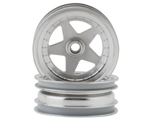 Kyosho Scorpion 2.2 Front Wheel (Satin Chrome) (2) Kyosho Scorpion 2.2 Front Wheel (Satin Chrome) (2)