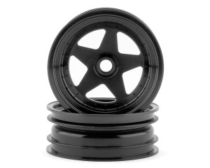 Kyosho Scorpion 2.2 Front Wheels (Black) (2)