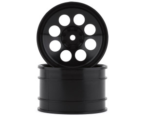 Kyosho Optima 8 Hole Wheel (Black) (2)