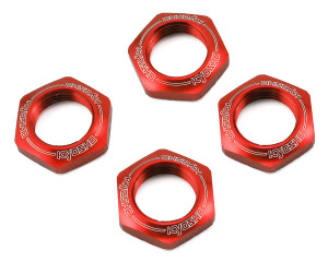 Kyosho 17mm 1/8 Serrated Wheel Nut (Red) (4) Kyosho 17mm 1/8 Serrated Wheel Nut (Red) (4)
