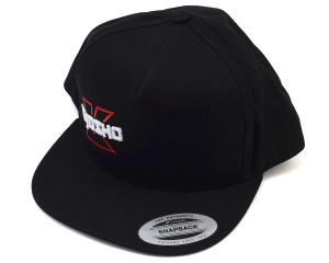 Kyosho Snap Back Flat Bill Hat (Black) (One Size Fits Most) Kyosho Snap Back Flat Bill Hat (Black) (One Size Fits Most)