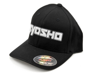 Kyosho "3D" Flexfit Hat (Black) (S/M) Kyosho "3D" Flexfit Hat (Black) (S/M)