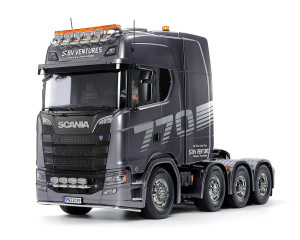 Tamiya 1/14 Scania 770 S 8x4/4 Semi Kit (Gun Metal Edition) Tamiya 1/14 Scania 770 S 8x4/4 Semi Kit (Gun Metal Edition)