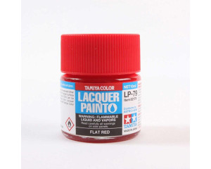 Tamiya LP-79 Flat Red Lacquer Paint (10ml)
