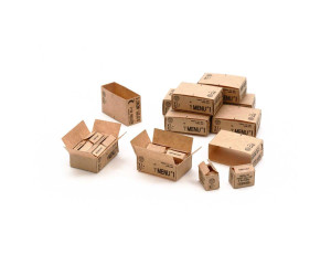Tamiya U.S. WWII 10-in-1 Ration Cartons 1/35 Model Kit