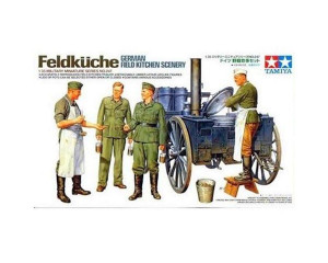 Tamiya 1/35 German Field Kitchen Scene