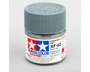 Tamiya XF-82 Flat Ocean Grey Acrylic Paint (10ml)
