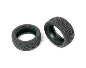 Tamiya 1/10 4WD M-2 On-Road Tires (2)