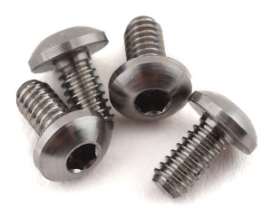 Yokomo 2x4mm High Precision Titanium Button Head Screw (4) Yokomo 2x4mm High Precision Titanium Button Head Screw (4)