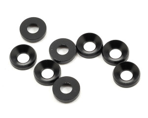 Yokomo M3 Aluminum Countersunk Washer (8)