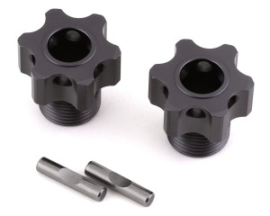Tekno RC Aluminum 17mm Lightened Hex Wheel Hub Set (Gun Metal) (2) (+3mm Offset) Tekno RC Aluminum 17mm Lightened Hex Wheel Hub Set (Gun Metal) (2) (+3mm Offset)