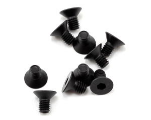 Yokomo 3x5mm Flat Head Hex Screw (10)