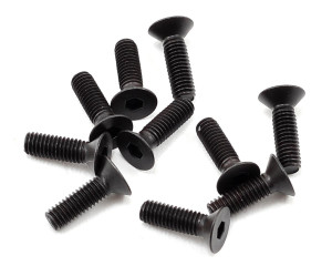 Yokomo 3x10mm Flat Head Screw (10)