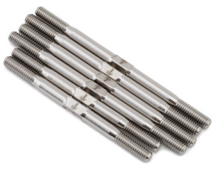 1UP Racing Schumacher Cougar LD3 Pro Duty Titanium Turnbuckle Set (Silver) 1UP Racing Schumacher Cougar LD3 Pro Duty Titanium Turnbuckle Set (Silver)