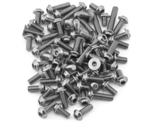 1UP Racing Schumacher Mi9 Pro Duty Titanium Upper Screw Set (Silver) 1UP Racing Schumacher Mi9 Pro Duty Titanium Upper Screw Set (Silver)