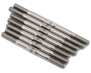 1UP Racing Xray XB4 2024 Pro Duty Titanium Turnbuckle Set (Silver) 1UP Racing Xray XB4 2024 Pro Duty Titanium Turnbuckle Set (Silver)