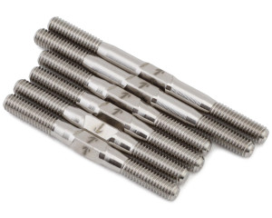 1UP Racing HB Racing D4 Evo 3 Pro Duty Titanium Turnbuckle Set (Silver) 1UP Racing HB Racing D4 Evo 3 Pro Duty Titanium Turnbuckle Set (Silver)