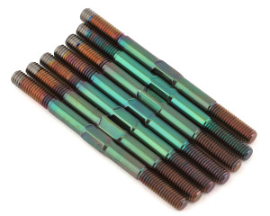 1UP Racing TLR 22S Pro Duty Titanium Turnbuckle (Triple Polished Green) 1UP Racing TLR 22S Pro Duty Titanium Turnbuckle (Triple Polished Green)