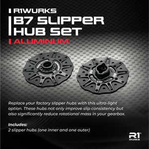 R1WURKS (B7 Series) Slipper Hub Set, Aluminum R1WURKS (B7 Series) Slipper Hub Set, Aluminum