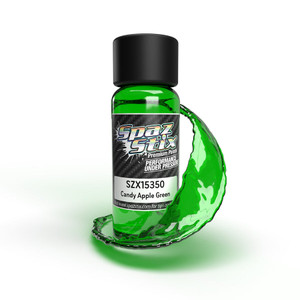Spaz Stix - Candy Apple Green Airbrush Ready Paint, 2oz Bottle