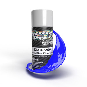 Spaz Stix - Electric Blue Fluorescent Aerosol Paint, 3.5oz Can Spaz Stix - Electric Blue Fluorescent Aerosol Paint, 3.5oz Can