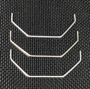 Factory Foote B7 Front Sway Bar Set 1.45mm, 1.5mm, 1.6mm Factory Foote B7 Front Sway Bar Set 1.45mm, 1.5mm, 1.6mm