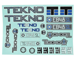 Tekno RC EB48SL Decal Sheet Tekno RC EB48SL Decal Sheet
