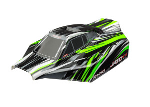Body, JatoÆ 4X4 Brushless, green (painted, decals applied) Body, JatoÆ 4X4 Brushless, green (painted, decals applied)