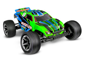 RustlerÆ: 1/10 Scale Stadium Truck with TQô 2.4 GHz radio system 37254-8-GRN RustlerÆ: 1/10 Scale Stadium Truck with TQô 2.4 GHz radio system 37254-8-GRN