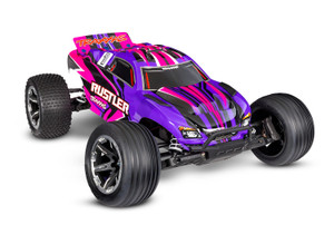 RustlerÆ: 1/10 Scale Stadium Truck with TQô 2.4 GHz radio system 37254-8-PINK RustlerÆ: 1/10 Scale Stadium Truck with TQô 2.4 GHz radio system 37254-8-PINK