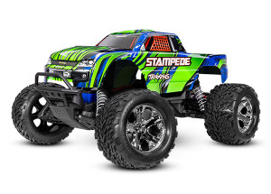 StampedeÆ: 1/10 Scale Monster Truck with TQô 2.4GHz radio system 36254-8-GRN StampedeÆ: 1/10 Scale Monster Truck with TQô 2.4GHz radio system 36254-8-GRN