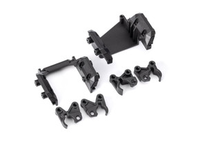 Shock mounts, dual, front & rear (left & right, upper & lower) Shock mounts, dual, front & rear (left & right, upper & lower)