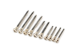 Suspension pin set, extreme heavy duty, complete (front and rear) (2.5x26mm (4), 3x32mm (2), 3x40mm (2), 3x46mm (2)) (for use with #9180, 9181, 9182 upgrade kit) Suspension pin set, extreme heavy duty, complete (front and rear) (2.5x26mm (4), 3x32mm (2), 3x40mm (2), 3x46mm (2)) (for use with #9180, 9181, 9182 upgrade kit)