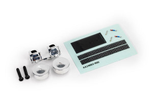 Engine detail, 1/18 scale TRX-4MTô BigfootÆ No. 1/ trimming template (for #9812 body)