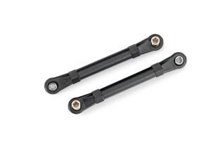 Camber links, front (molded composite) (67mm center to center) (2) (assembled with hollow balls) (for use with #9182 upgrade kit) Camber links, front (molded composite) (67mm center to center) (2) (assembled with hollow balls) (for use with #9182 upgrade kit)