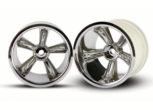 TRXÆ Pro-Star chrome wheels (2) (rear) (for 2.2'' tires)