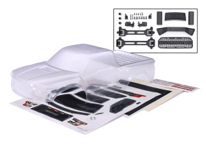 Body, 2017 Ford RaptorÆ, heavy duty (clear, requires painting)/decals (includes latches and latch mounts for clipless mounting) Body, 2017 Ford RaptorÆ, heavy duty (clear, requires painting)/decals (includes latches and latch mounts for clipless mounting)