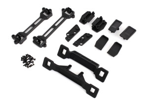 Chassis & body conversion kit, Slash 2WD (includes front & rear body mounts, latches, hardware) (for clipless mounting) Chassis & body conversion kit, Slash 2WD (includes front & rear body mounts, latches, hardware) (for clipless mounting)