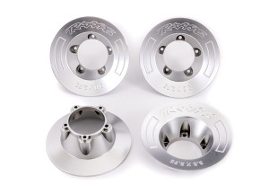 Wheel covers, satin chrome (4) (fits #9572 wheels)