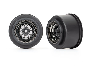 Wheels, Weld black chrome (rear) (2)