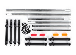 Side trim, left & right (chrome)/ LED lens/ 2.6x8mm BCS (14)/ 2.6x10mm BCS (6) (fits #9230 body)